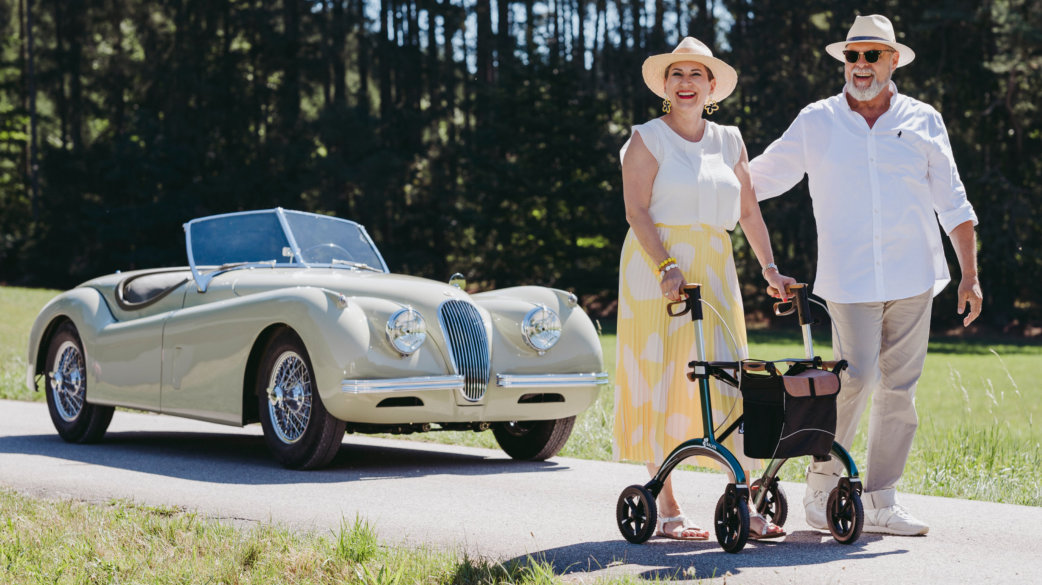 Carbon Rollator Oldtimer