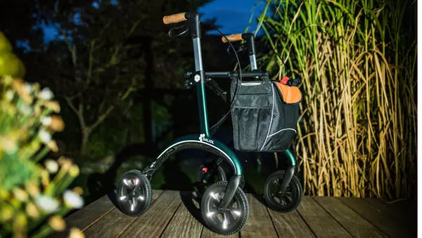 Der Carbon-Rollator von Saljol Sicherheit, Komfort und Design der Oberklasse