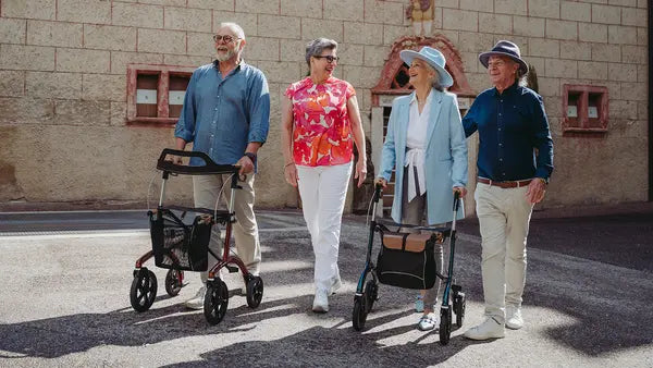 Presse: Spazierinitiative setzt auf Rollatoren