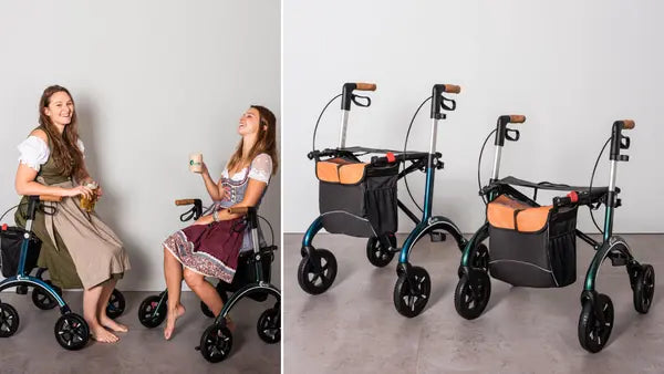 Rollator: Groß oder klein?
