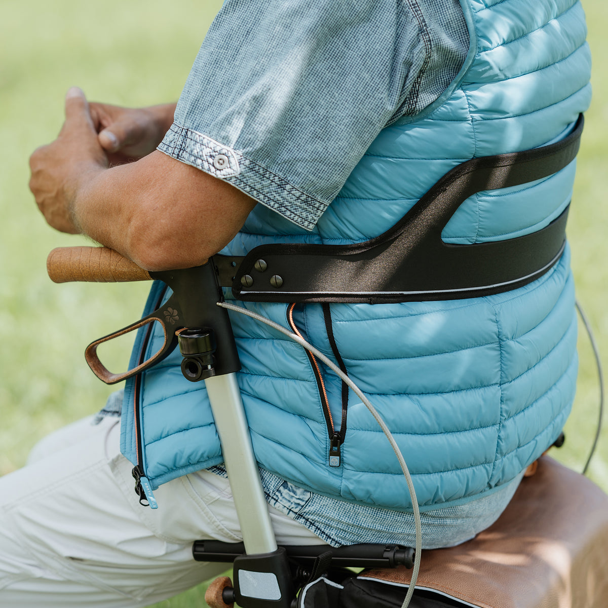 Rückengurt Allround Rollator Barolo Red