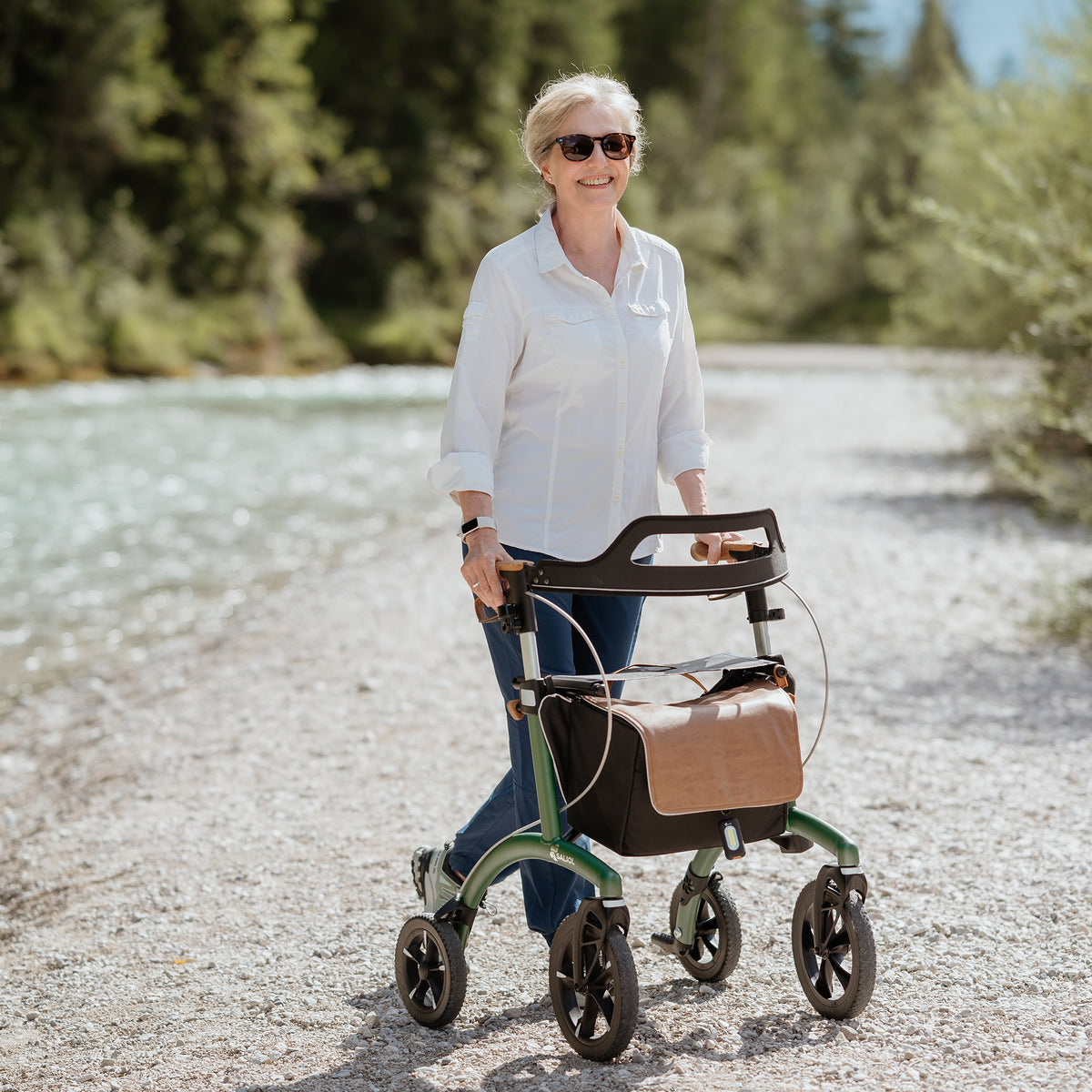 Highlight Allround Rollator Forest Green