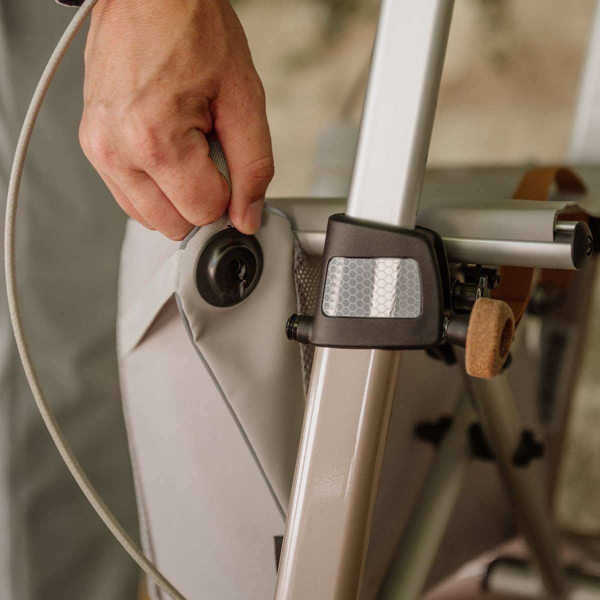 Magnetische Taschenhalterung Carbon Rollator Superlight Rose Gold