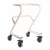 Page Indoor Rollator Ivory -  Foot brake - cut out
