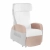 Club Riser Arrmchair Beige - zoom - detail: protective seat covers