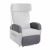 Club Riser Arrmchair Gray - zoom - detail: protective seat covers