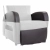 Club Riser Arrmchair Leatherette- zoom - detail: protective seat covers
