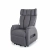 Club2 Soft Riser Chair Gray - cut out: front view