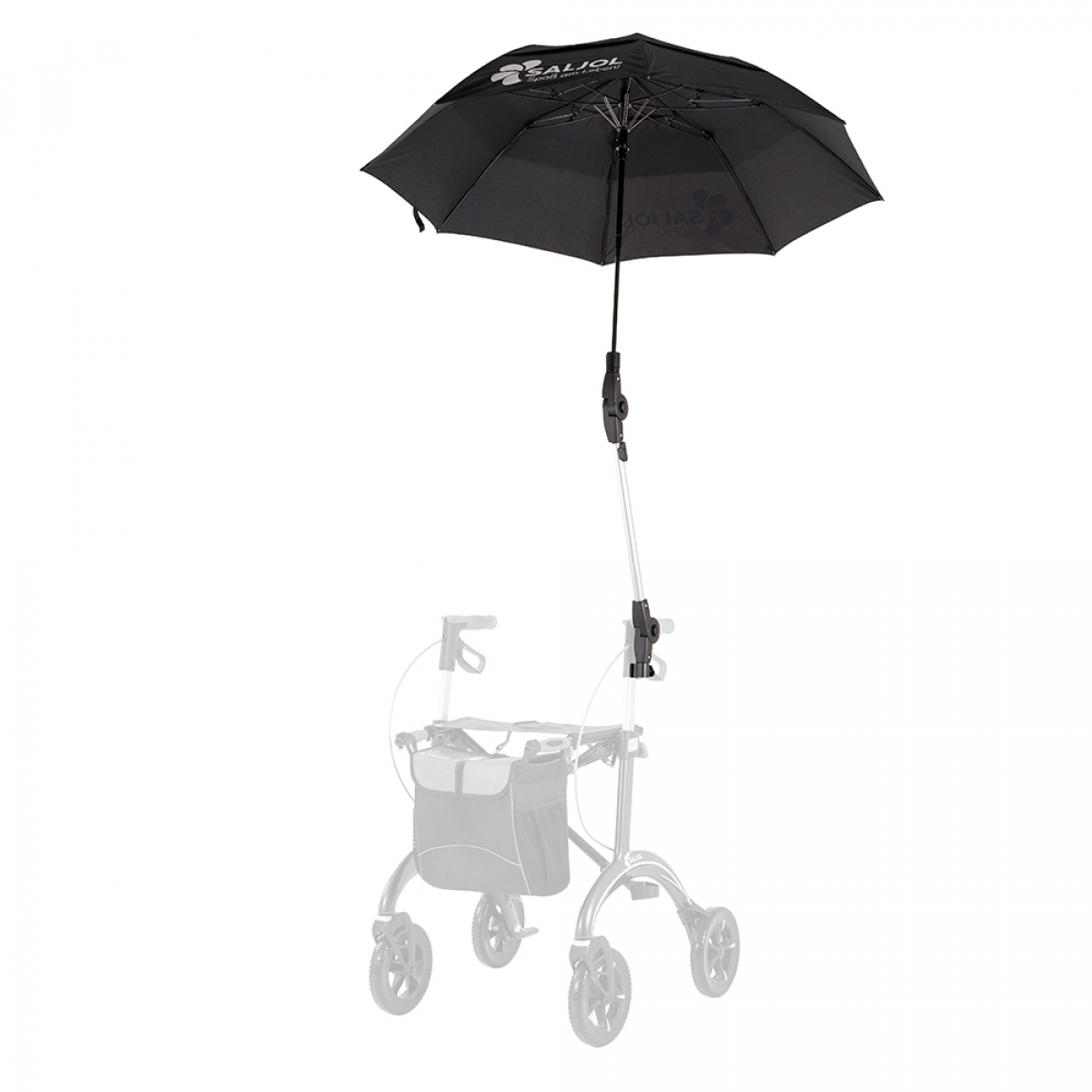 Regen und Sonnenschirm für den Rollator kaufen Trocken bleiben
