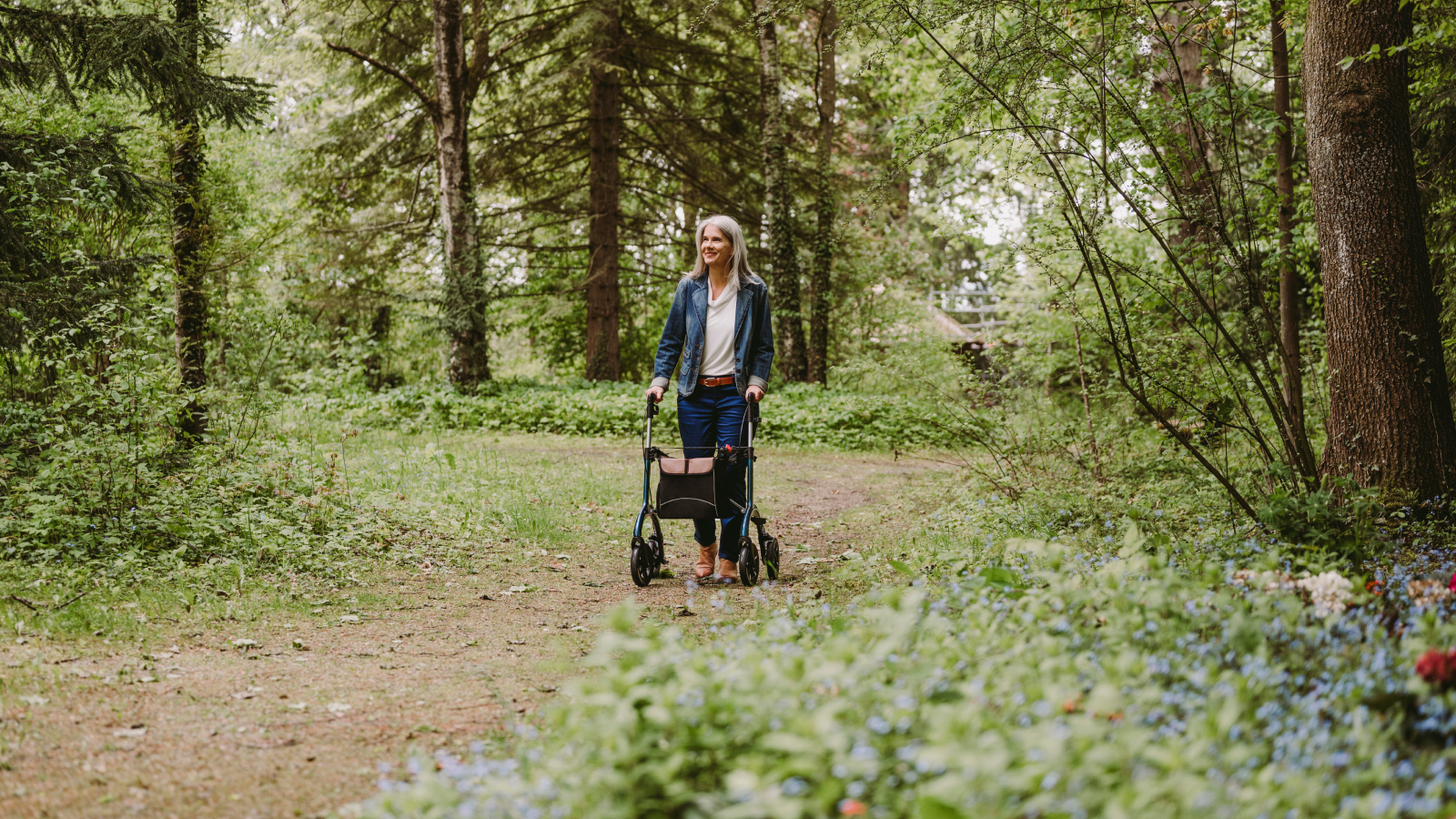 Wanderung mit Rollator