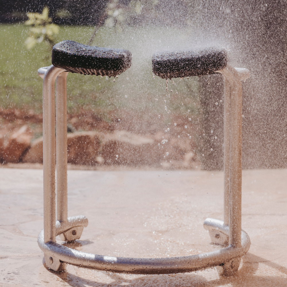 Saljol Duschhocker: Wärmereflektierender Sitz