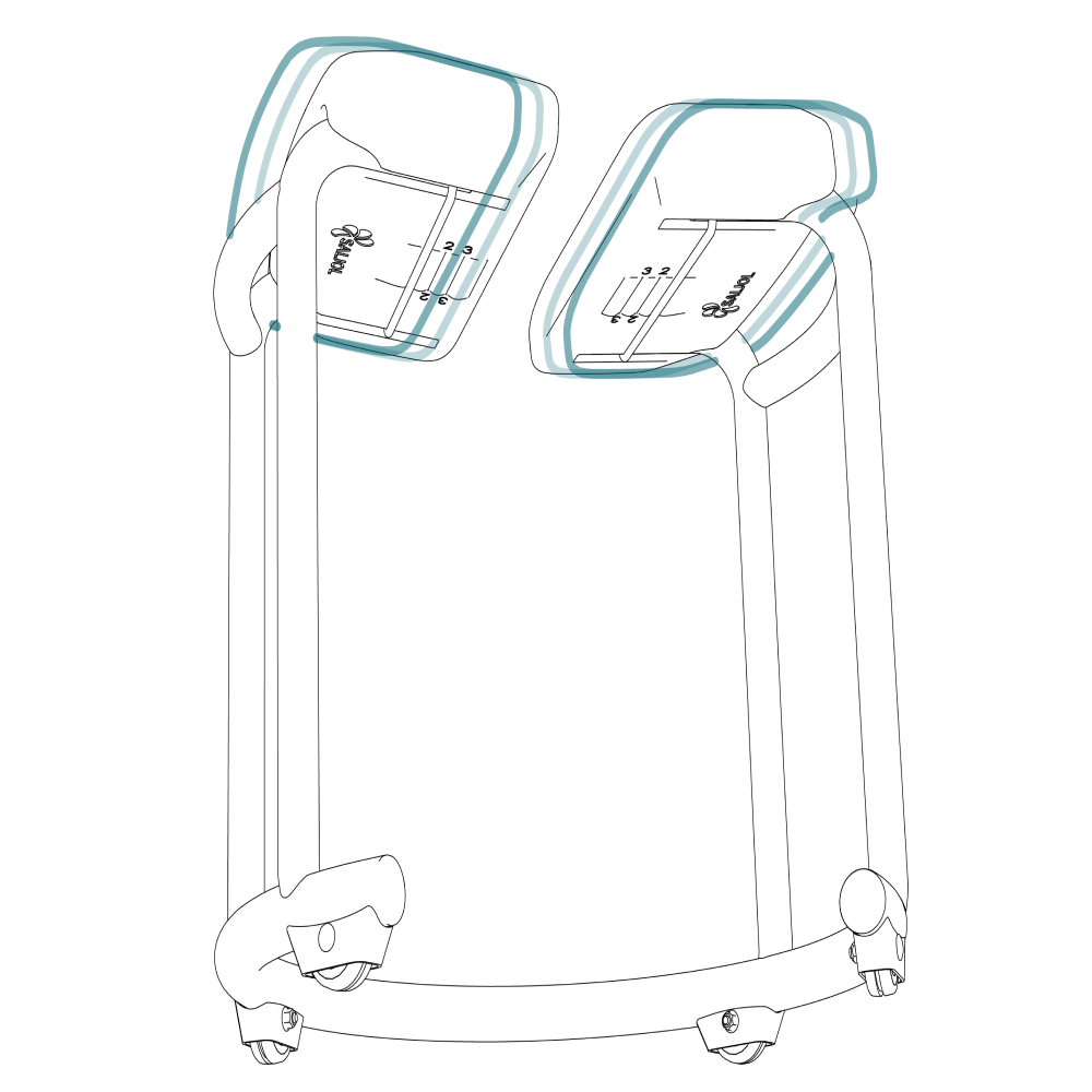 Saljol Duschhocker: Individuell einstellbar