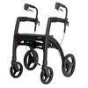 Rollz Motion² Schwarz - Rollator Rollstuhl - Freisteller- Rollator
