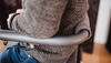 Page Wohnraum-Rollator Anthrazit - Mutmacher - Rückenrolle Grau