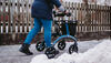 Saljol Carbon Rollator im Winter bei Schnee