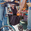 Einkaufen mit Carbon Rollator