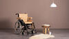 Extra beige wheelchair cushion