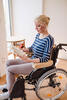 Extra wheelchair cushion beige - read