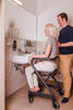 Page Indoor Rollator Anthrazit - wash at the sink